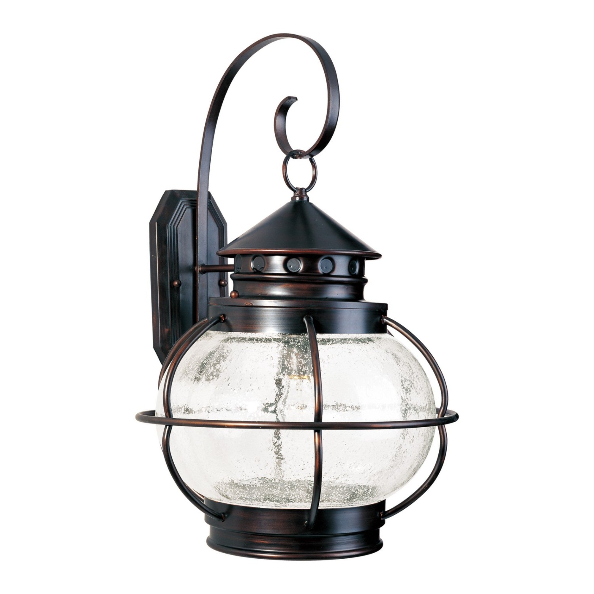 Portsmouth 23" Outdoor Wall Lantern, Oil Rubbed Bronze Finish - Bees Lighting