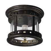 Santa Barbara DC 9" Outdoor Ceiling Mount, Sienna Finish - Bees Lighting