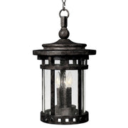 Santa Barbara DC 18" 3-Light Outdoor Hanging Lantern, Sienna Finish - Bees Lighting