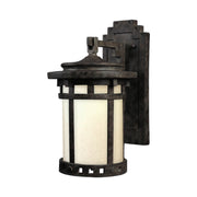 Santa Barbara Dark Sky 14" Outdoor Wall Lantern, Sienna Finish - Bees Lighting
