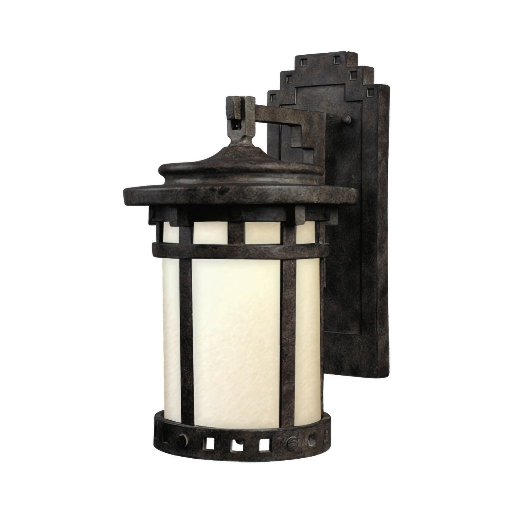 Santa Barbara Dark Sky 14" Outdoor Wall Lantern, Sienna Finish - Bees Lighting