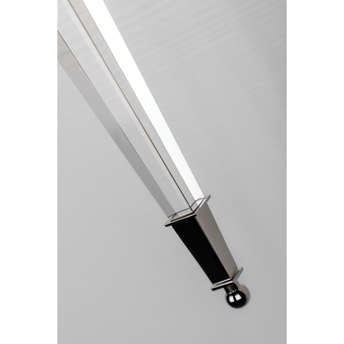 Ruskin 21 in. Armed Sconce Polished Nickel finish - Bees Lighting