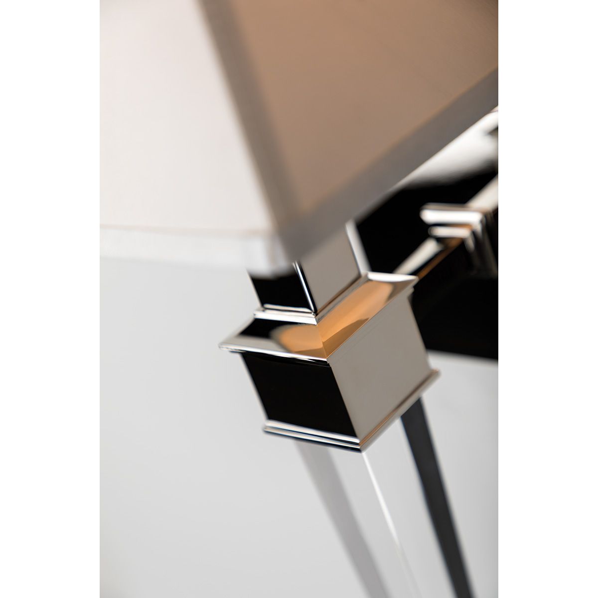 Ruskin 21 in. Armed Sconce Polished Nickel finish - Bees Lighting