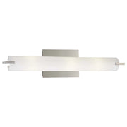 Tube 21" 3-Light Bath Vanity, Chrome Finish - Bees Lighting