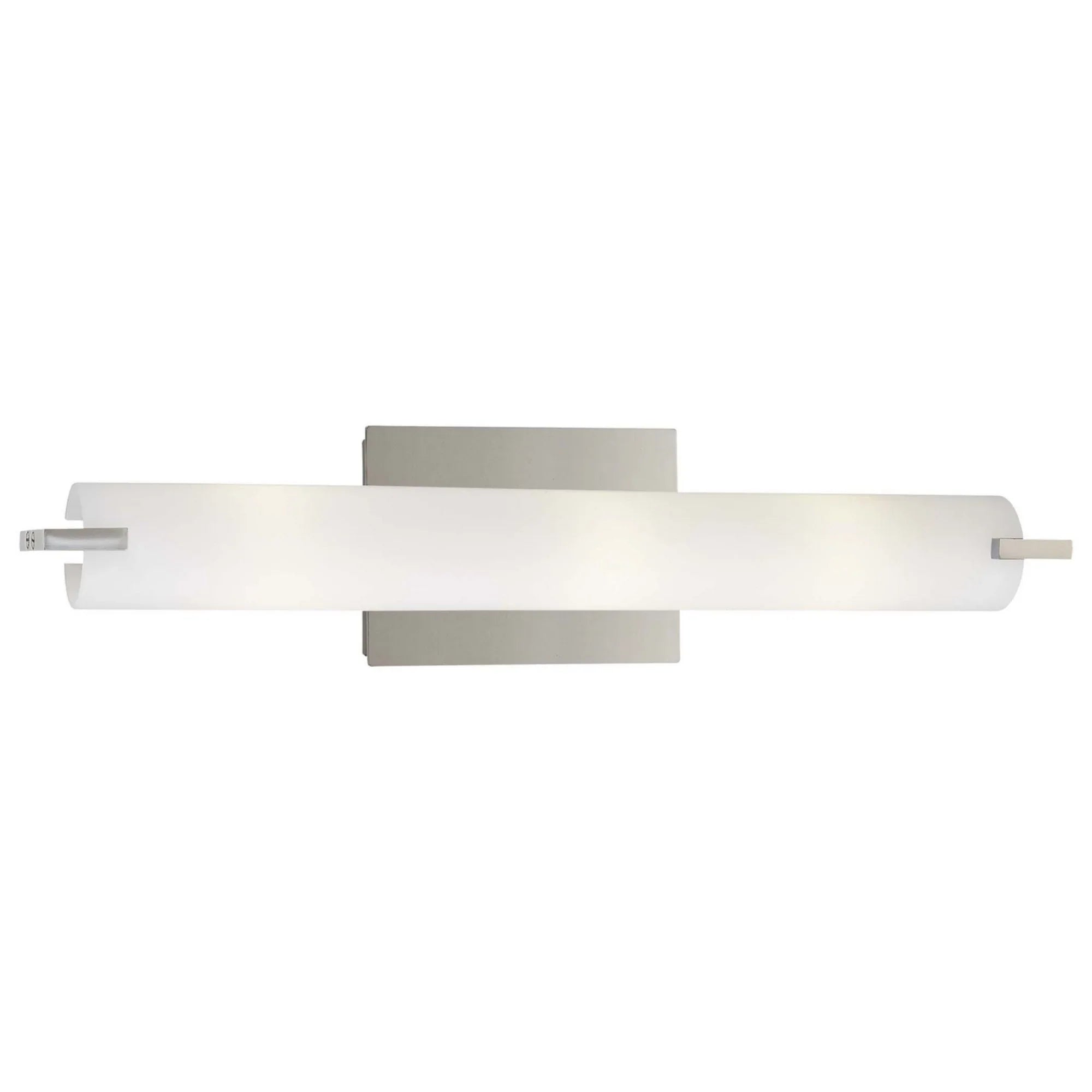 Tube 21" 3-Light Bath Vanity, Chrome Finish - Bees Lighting