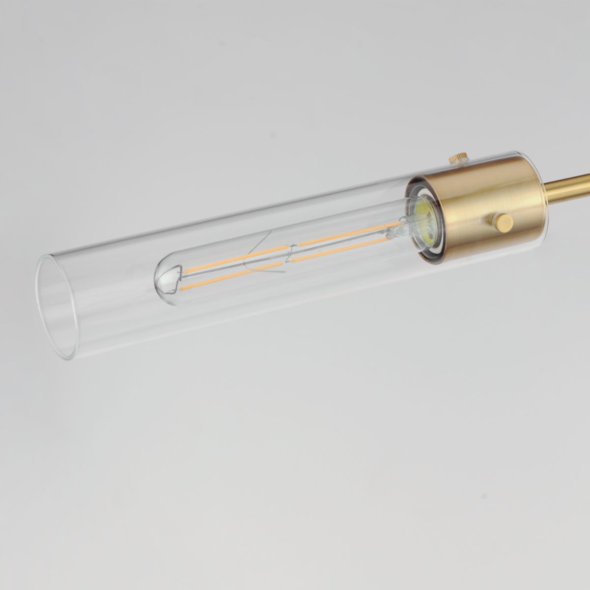 Equilibrium 42 in. 2 Lights LED Pendant Light Gold Finish - Bees Lighting