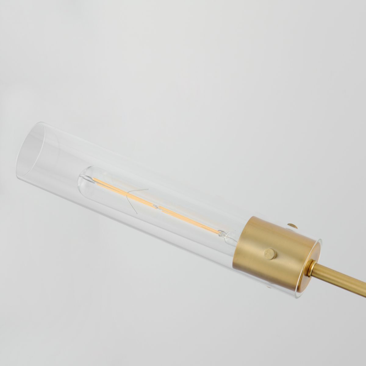 Equilibrium 42 in. 2 Lights LED Pendant Light Gold Finish - Bees Lighting