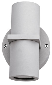 Outdoor Cylinder Light, Up/Down Light, 35W, 120V, Satin, Bulb Not Included - Bees Lighting