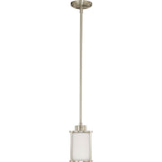 Odeon 5" Mini Pendant, Brushed Nickel Finish - Bees Lighting