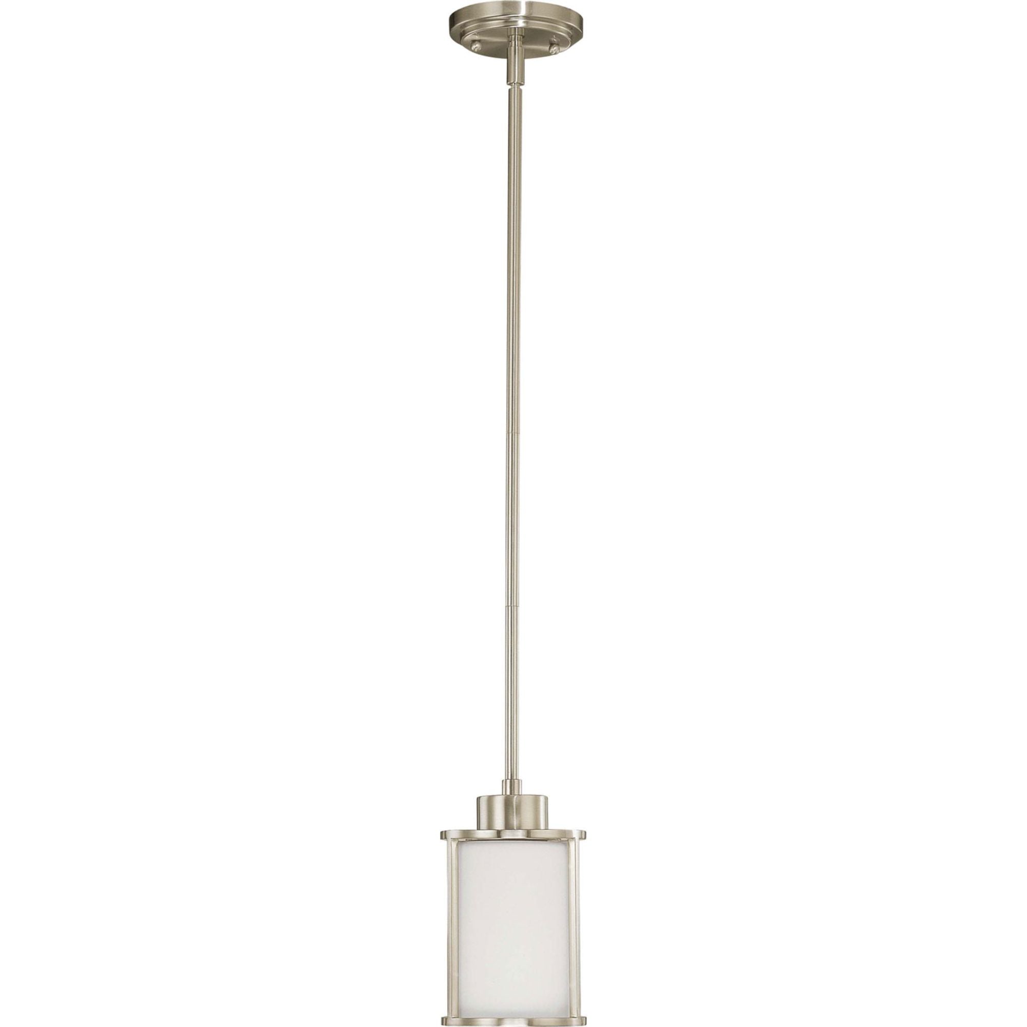 Odeon 5" Mini Pendant, Brushed Nickel Finish - Bees Lighting