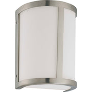 Odeon 8" Wall Sconce, Brushed Nickel Finish - Bees Lighting