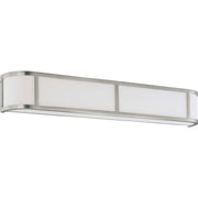 Odeon 32" 4-Light Wall Sconce, Brushed Nickel Finish - Bees Lighting