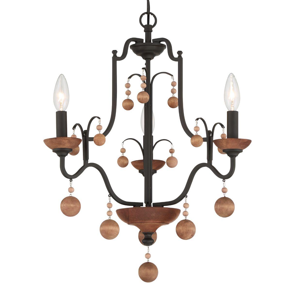 Colonial Charm Chandelier - Bees Lighting