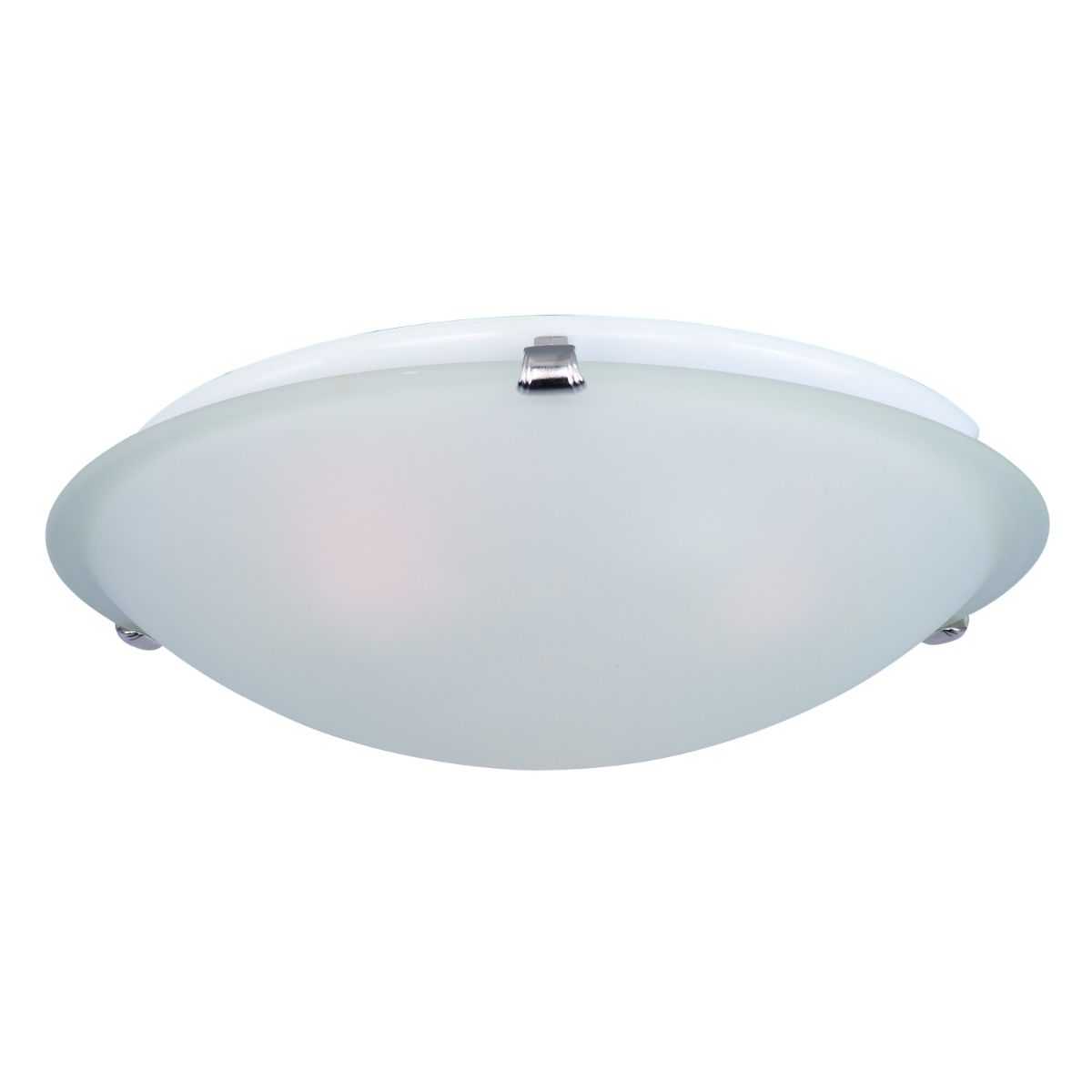 Malaga 16 in. 3 Lights Flush Mount Frosted Glass - Bees Lighting