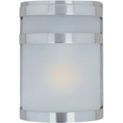 Arc 9" Outdoor Wall Lantern, Stainless Steel Finish - Bees Lighting