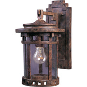 Santa Barbara VX 13" Outdoor Wall Lantern, Sienna Finish - Bees Lighting