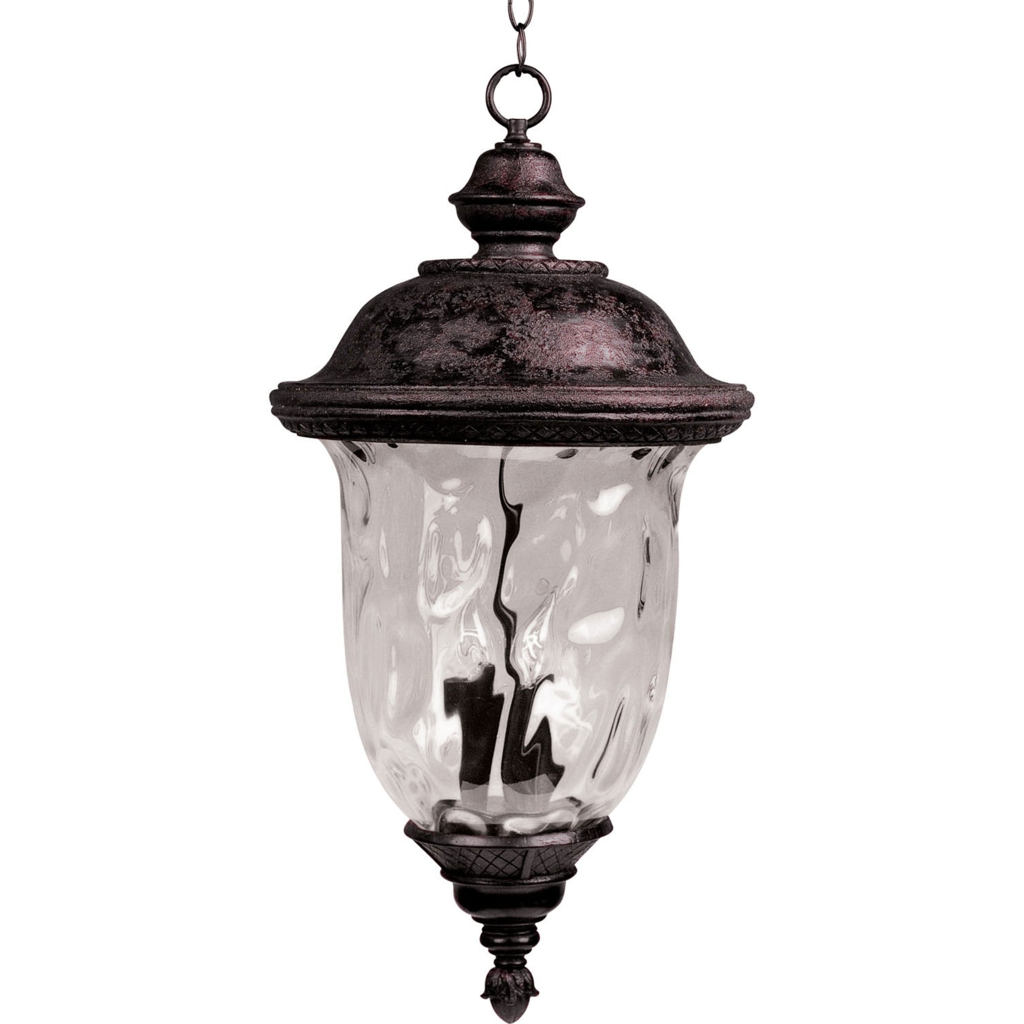 Carriage House VX 3-Light Outdoor Hanging Lantern - Bees Lighting