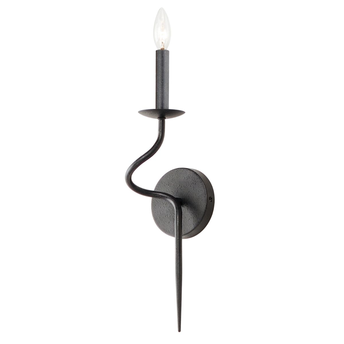Padrona 19 in. Armed Sconce Black Oxide finish