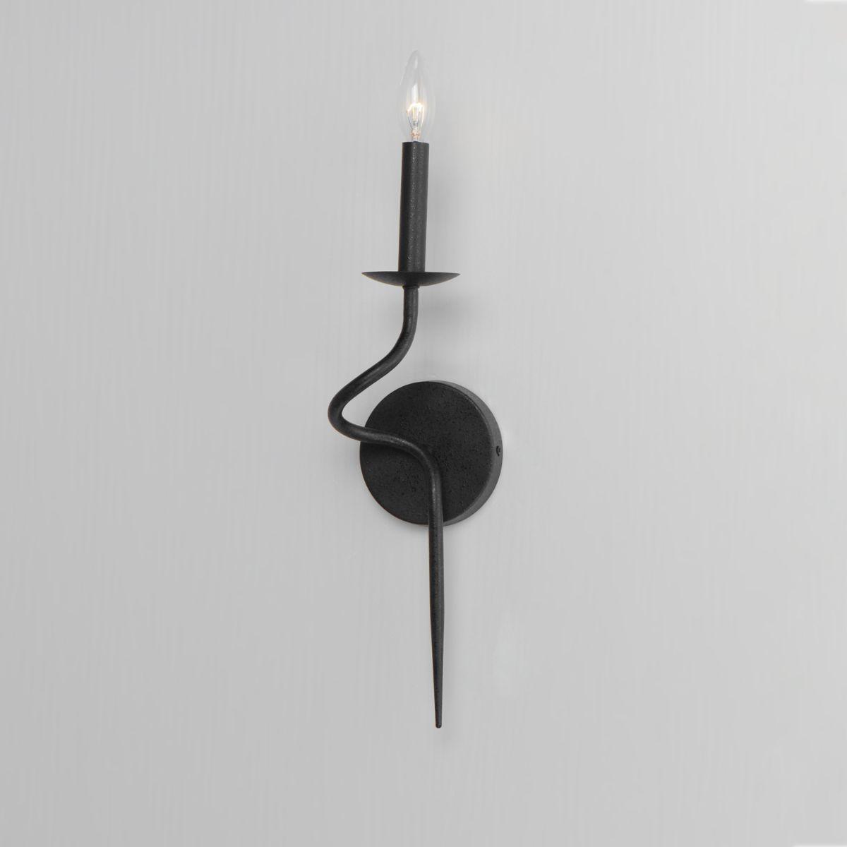 Padrona 19 in. Armed Sconce Black Oxide finish