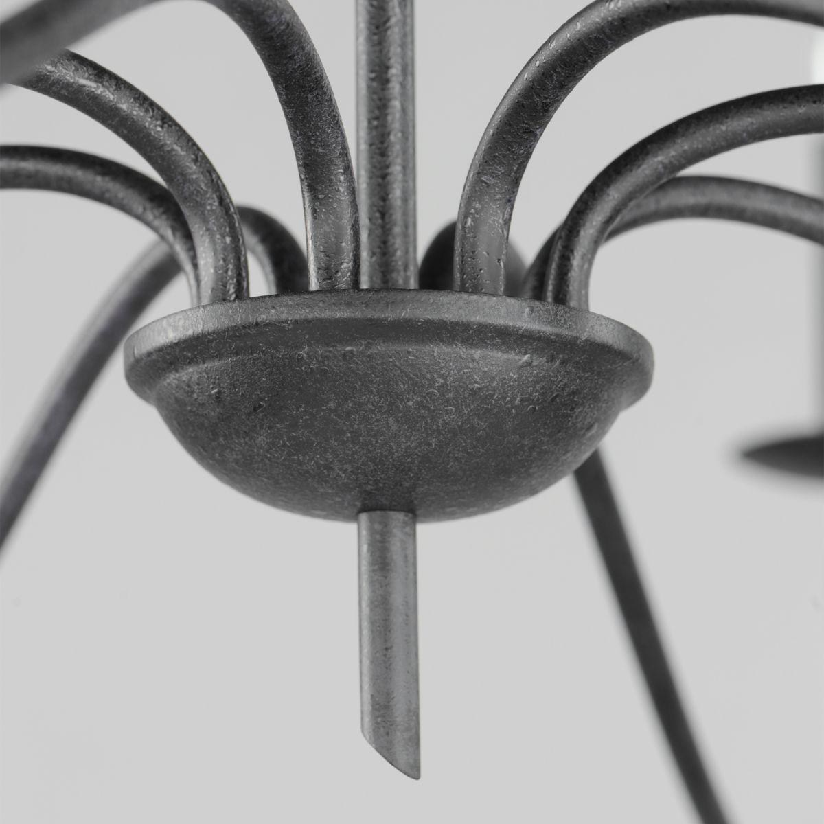 Padrona 49 in. 8 lights Chandelier Black Oxide finish - Bees Lighting