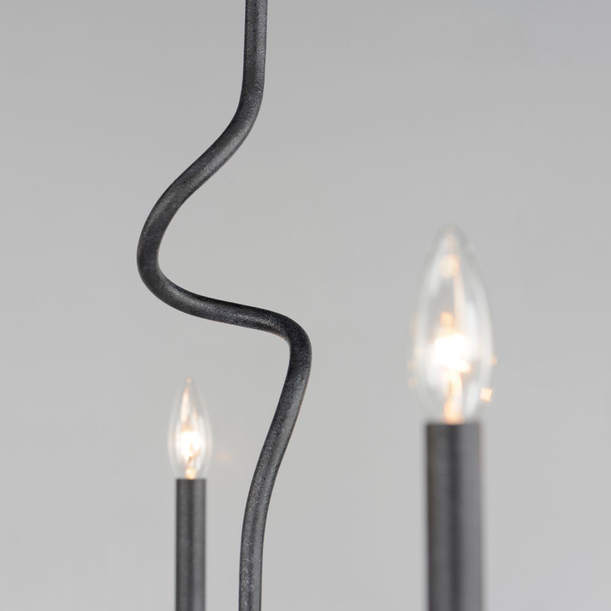 Padrona 49 in. 8 lights Chandelier Black Oxide finish - Bees Lighting