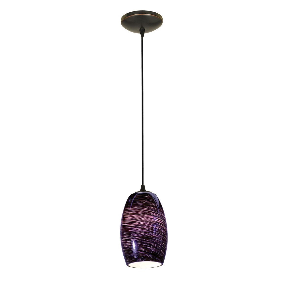 Chianti 5 in. Bell Replaceable LED Pendant Light