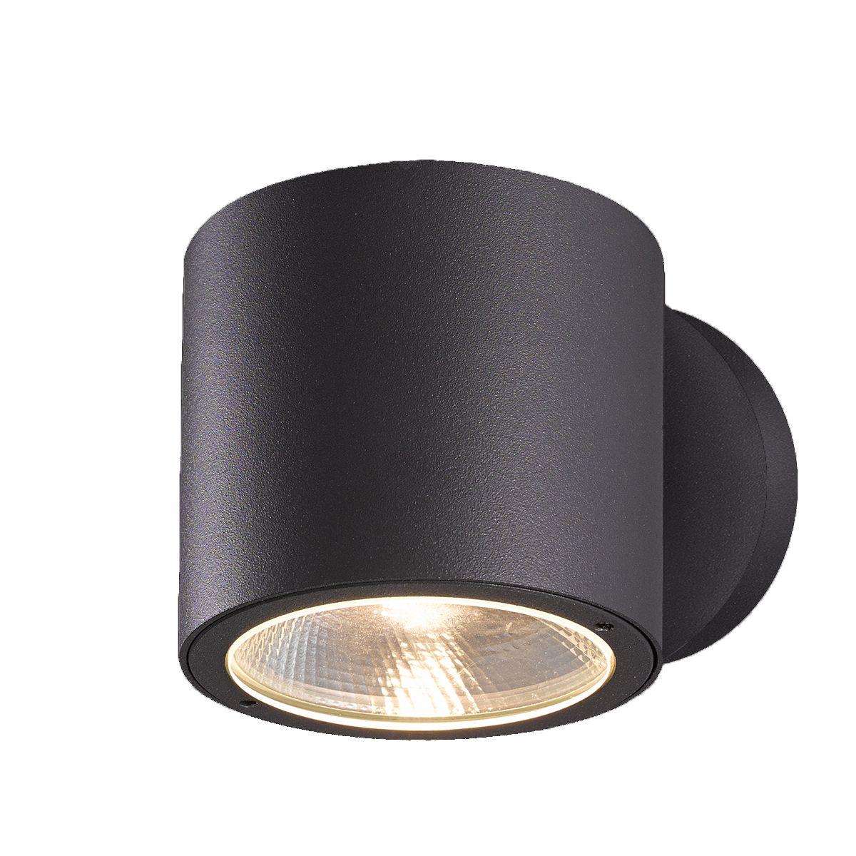 Volume 4 In 1 Light LED Outdoor Cylinder Wall Light 3000K Gray Finish