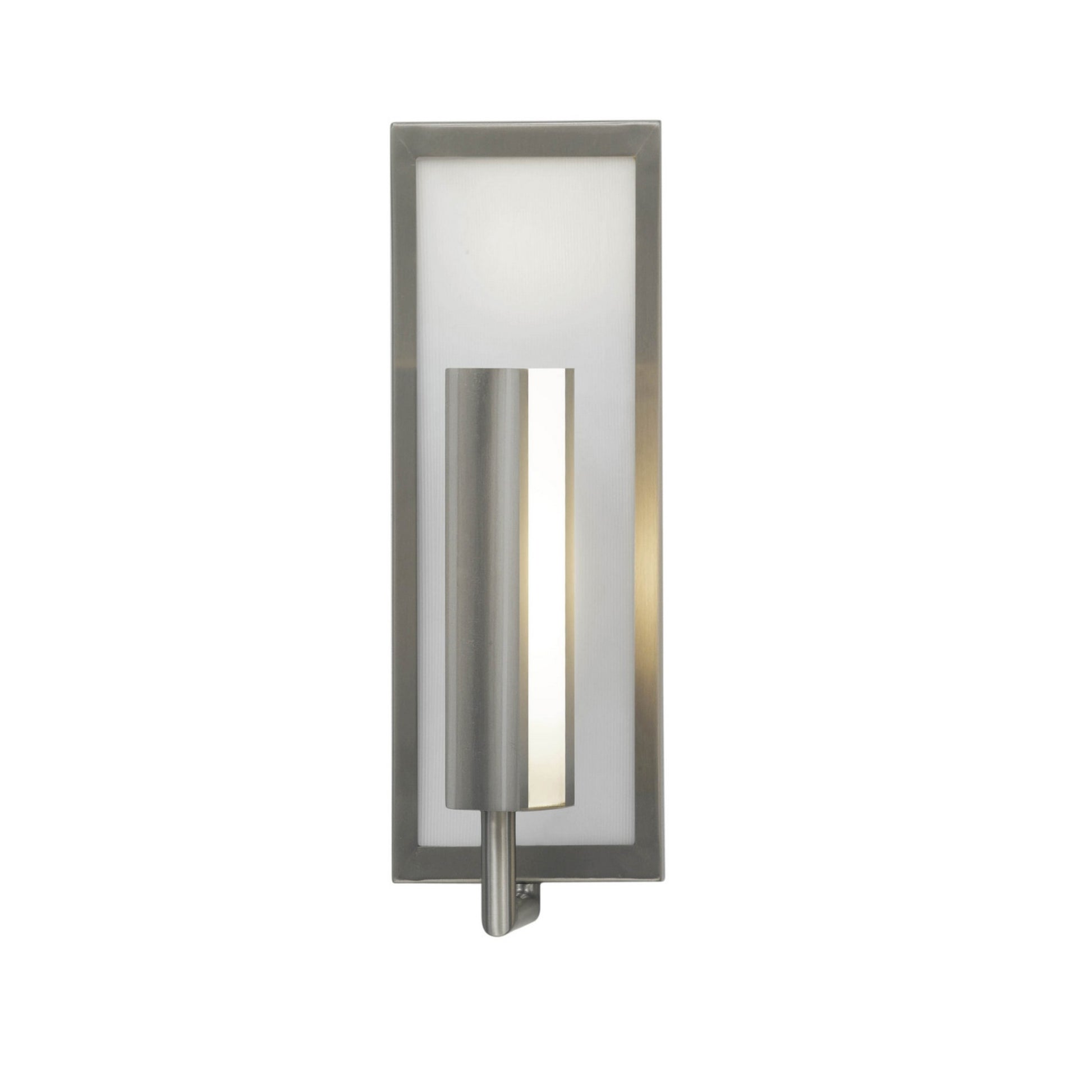 Mila 15" Wall Sconce, Brushed Steel Finish - Bees Lighting