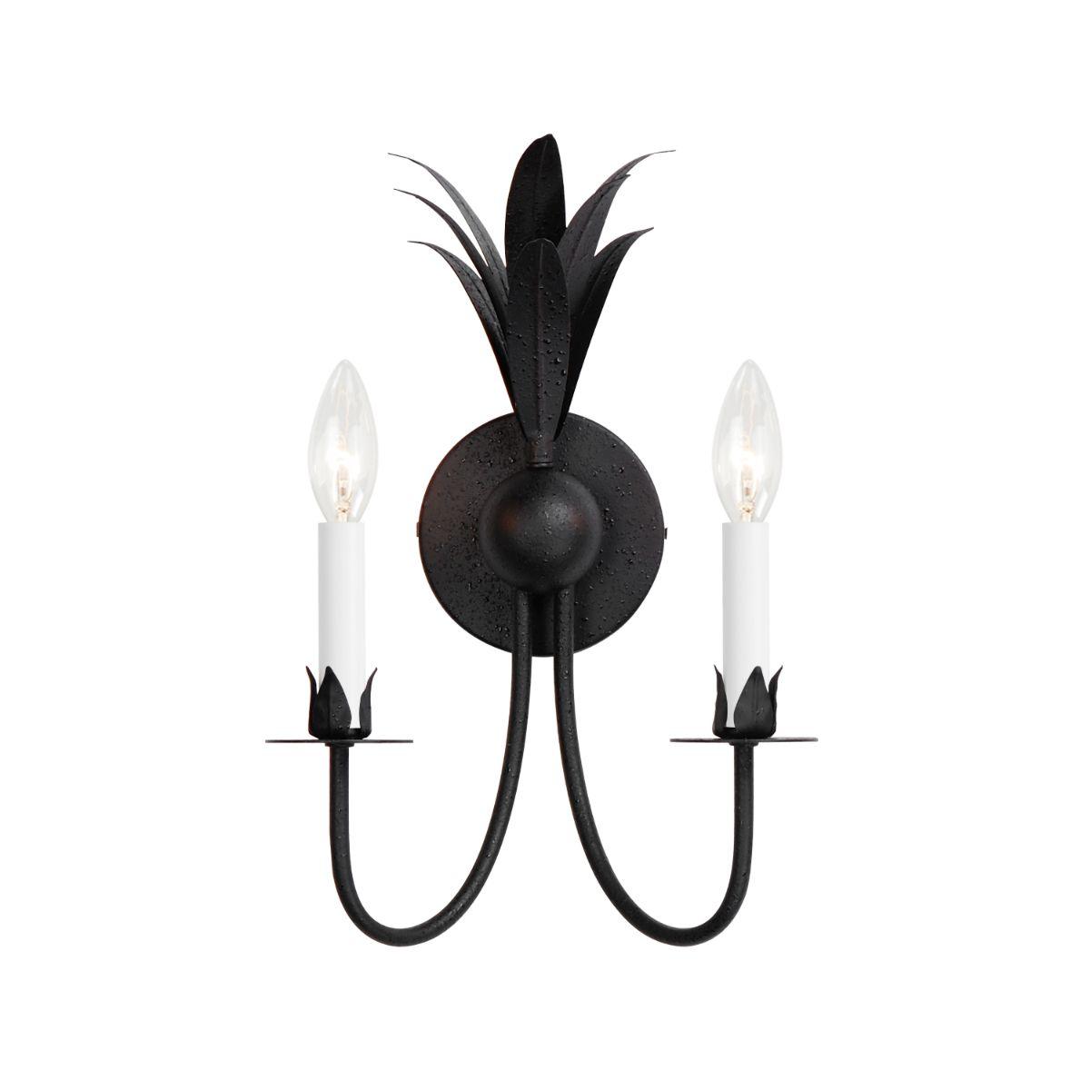 Paloma 16 in. 2 Lights Armed Sconce