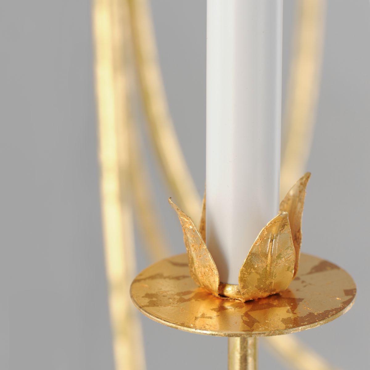 Paloma 26 in. 5 Lights Chandelier Gold finish - Bees Lighting