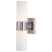 14" 2-Light Wall Sconce, Chrome Finish - Bees Lighting
