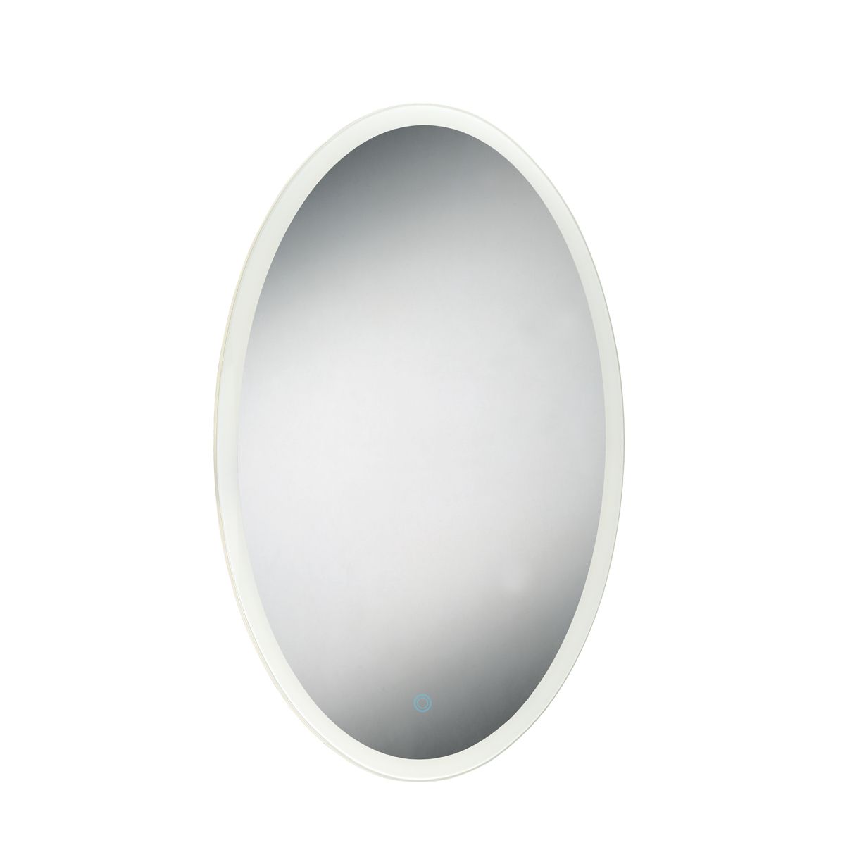Benji 24 In x 36 In. White LED Wall Mirror