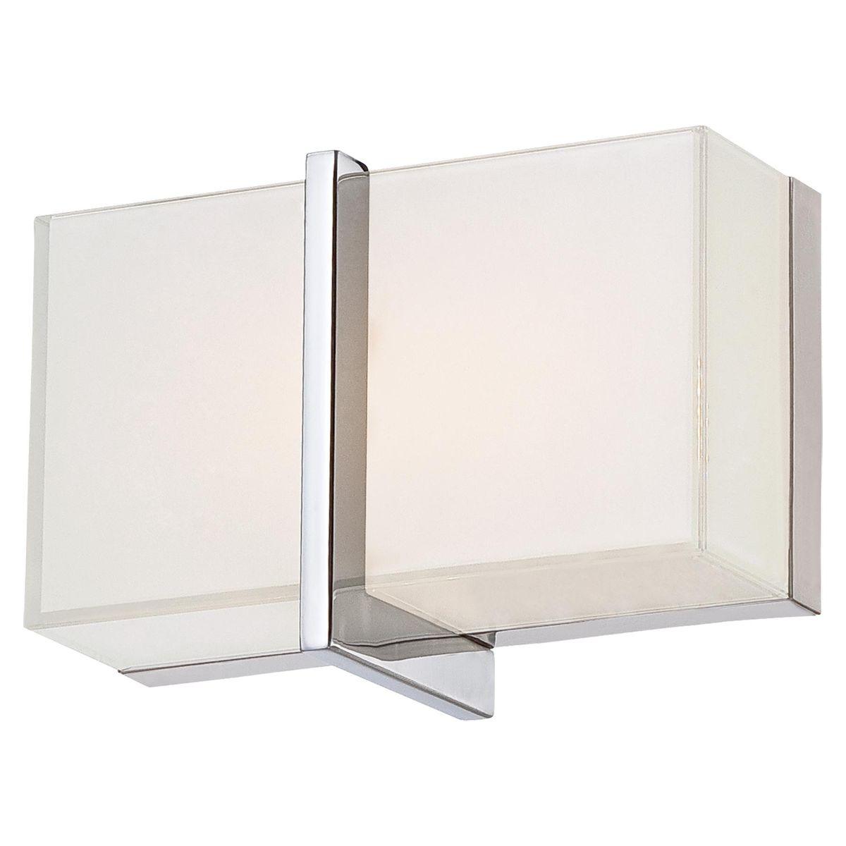 High Rise Bath 8 in. LED Wall Sconce Chrome finish