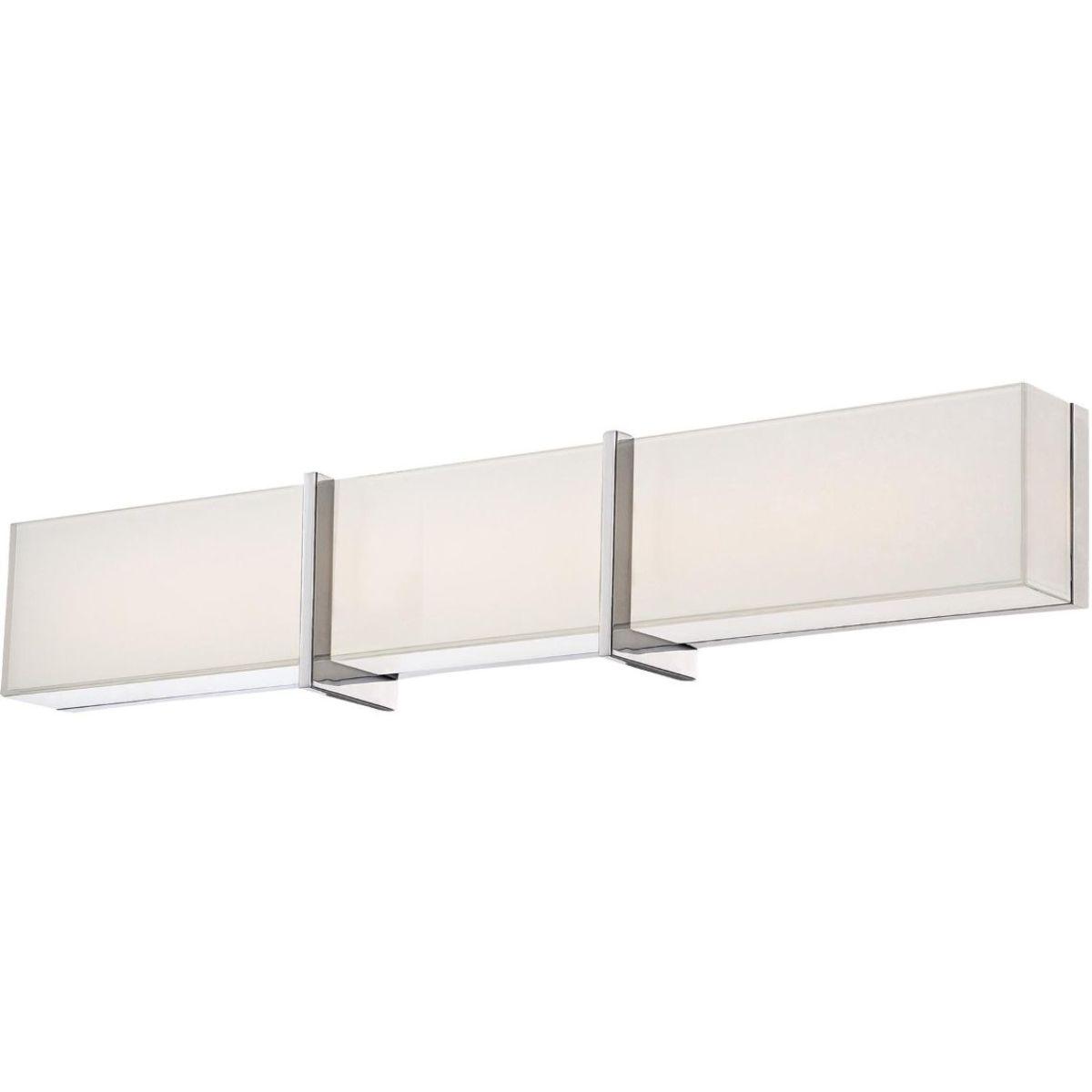 High Rise Bath 30 in. LED Bath Bar Chrome finish - Bees Lighting