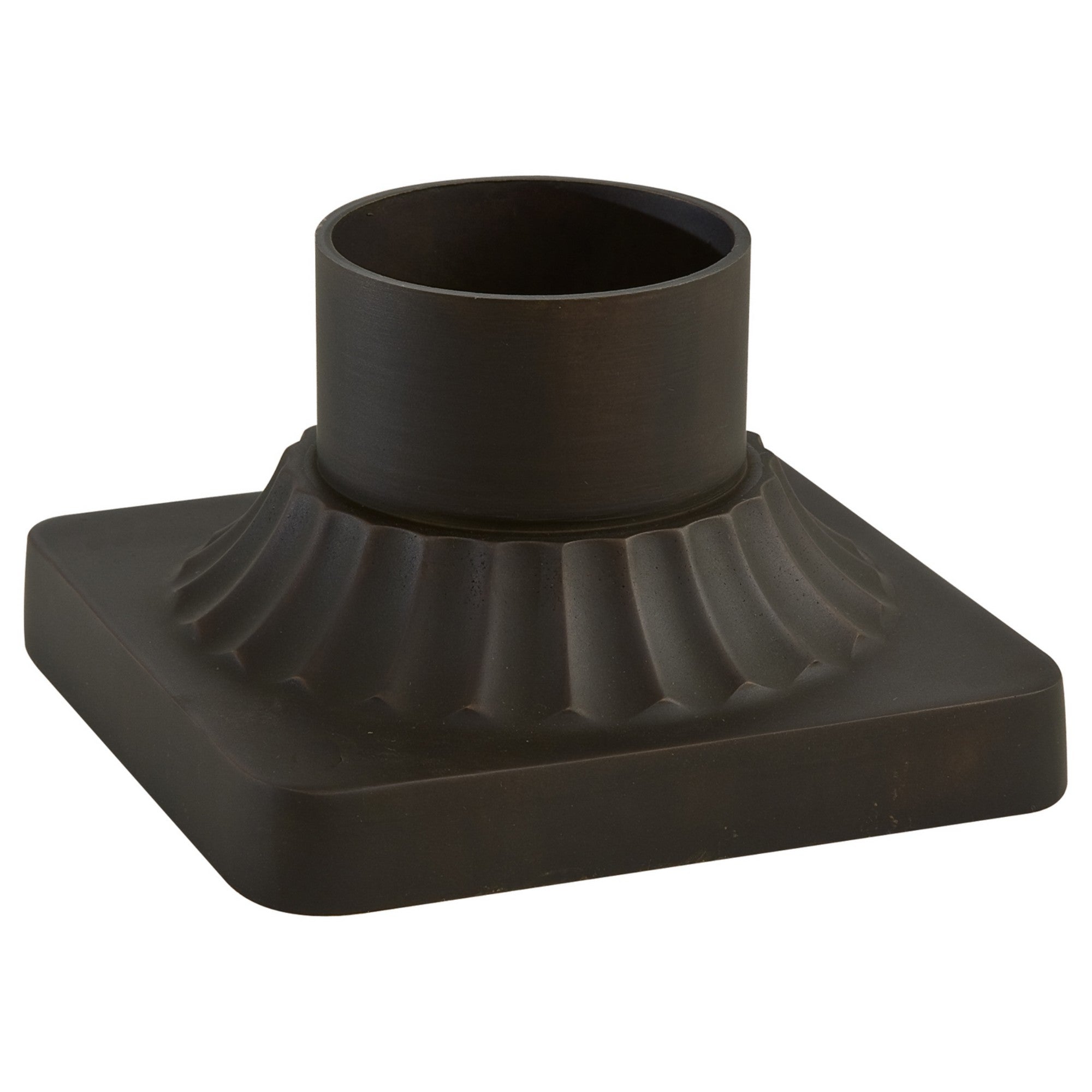 6" Pier Mount, Roman Bronze Finish - Bees Lighting