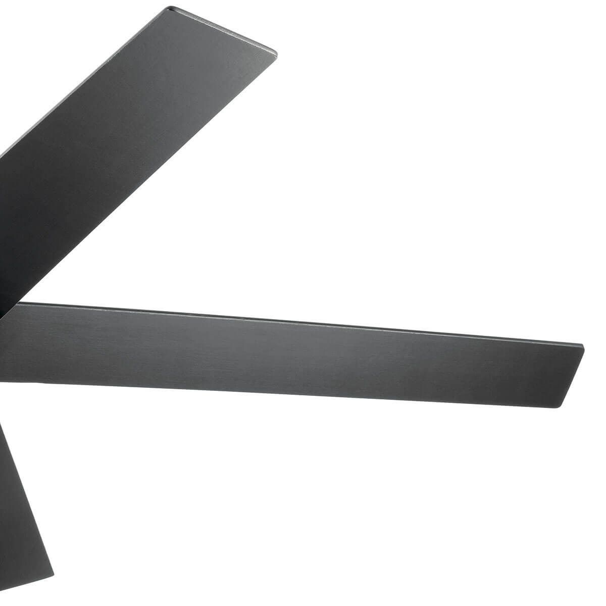 Brahm 56 Inch Satin Black LED Indoor Ceiling Fan with Remote - Bees Lighting