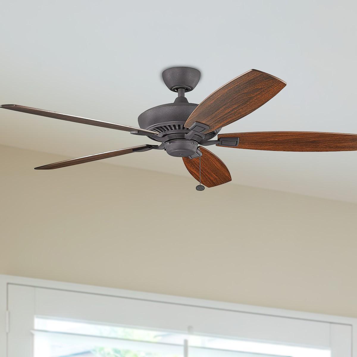 Canfield 60 Inch Ceiling Fan With Pull Chain - Bees Lighting