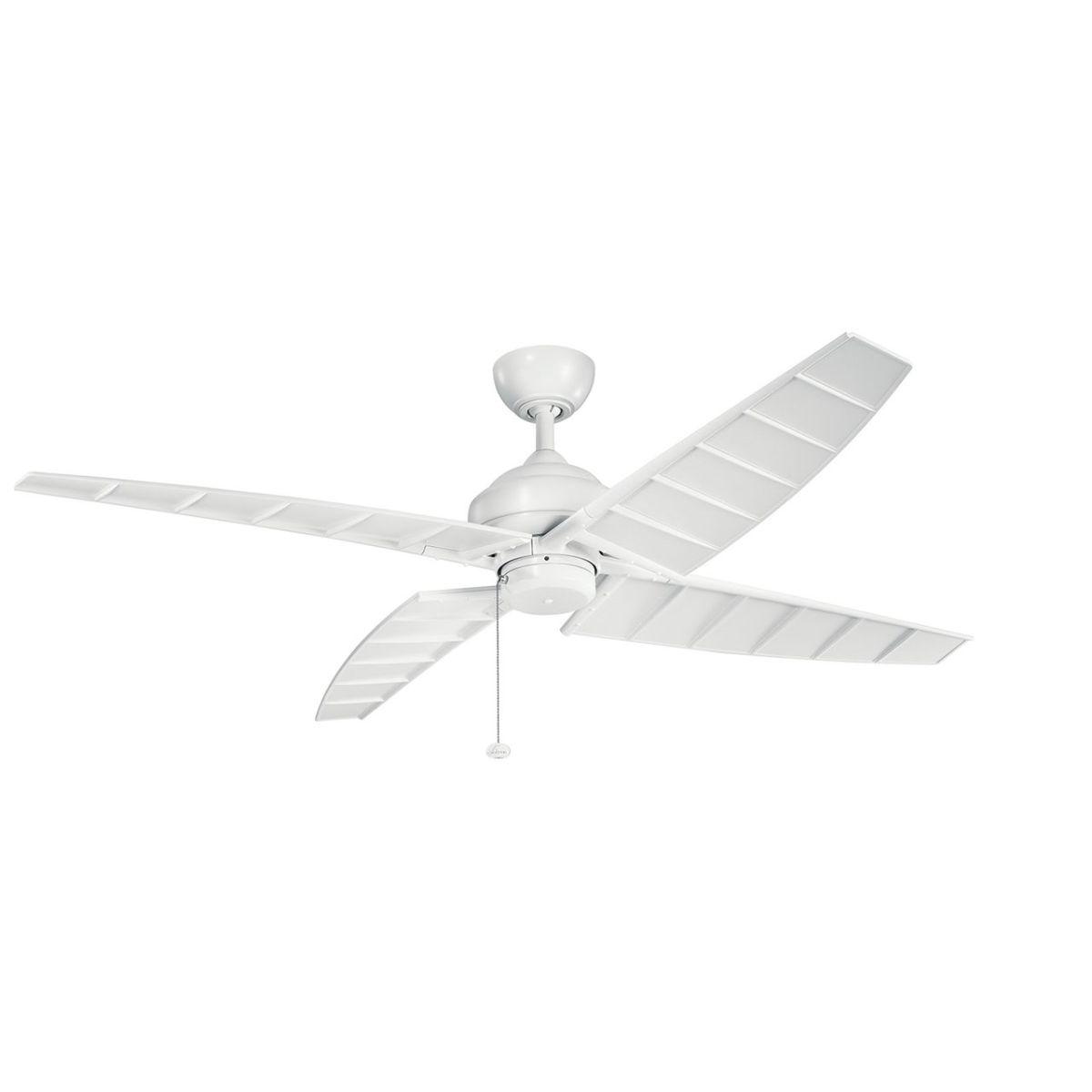Surrey 60 Inch Outdoor Ceiling Fan With Pull Chain, Marine Grade