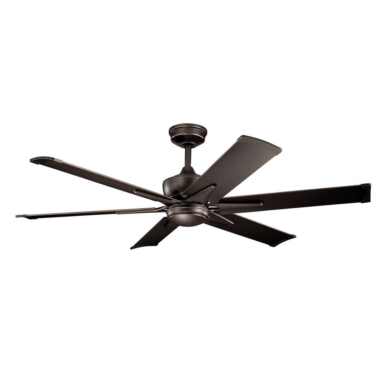 Szeplo Patio 60 Inch Olde Bronze LED Wet Rated Ceiling Fan with Wall Control - Bees Lighting