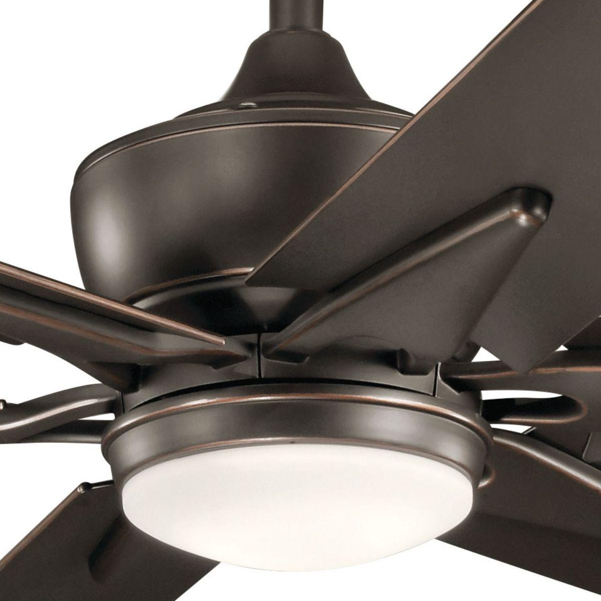 Szeplo Patio 60 Inch Olde Bronze LED Wet Rated Ceiling Fan with Wall Control - Bees Lighting