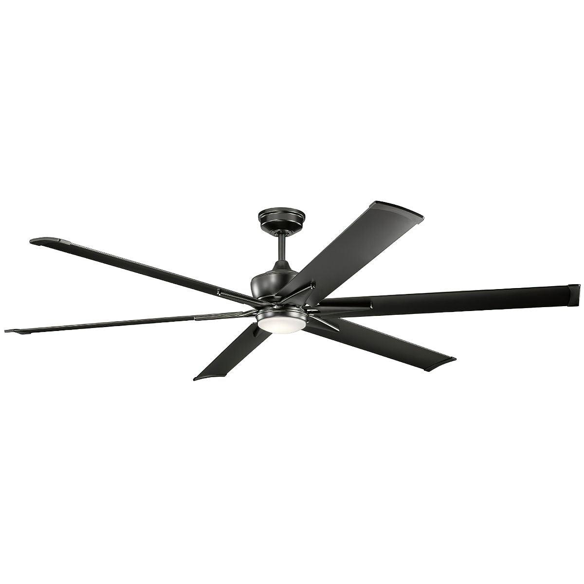 Szeplo Patio 80 Inch Windmill Outdoor Ceiling Fan With Light, Wall Control Included - Bees Lighting