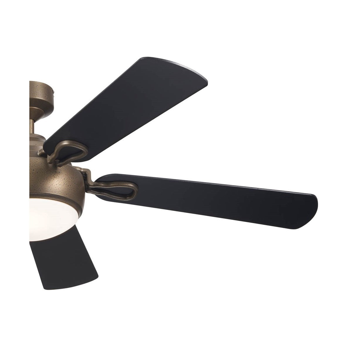 Humble 60 Inch Bronze and Black LED Ceiling Fan with Wall Control - Bees Lighting