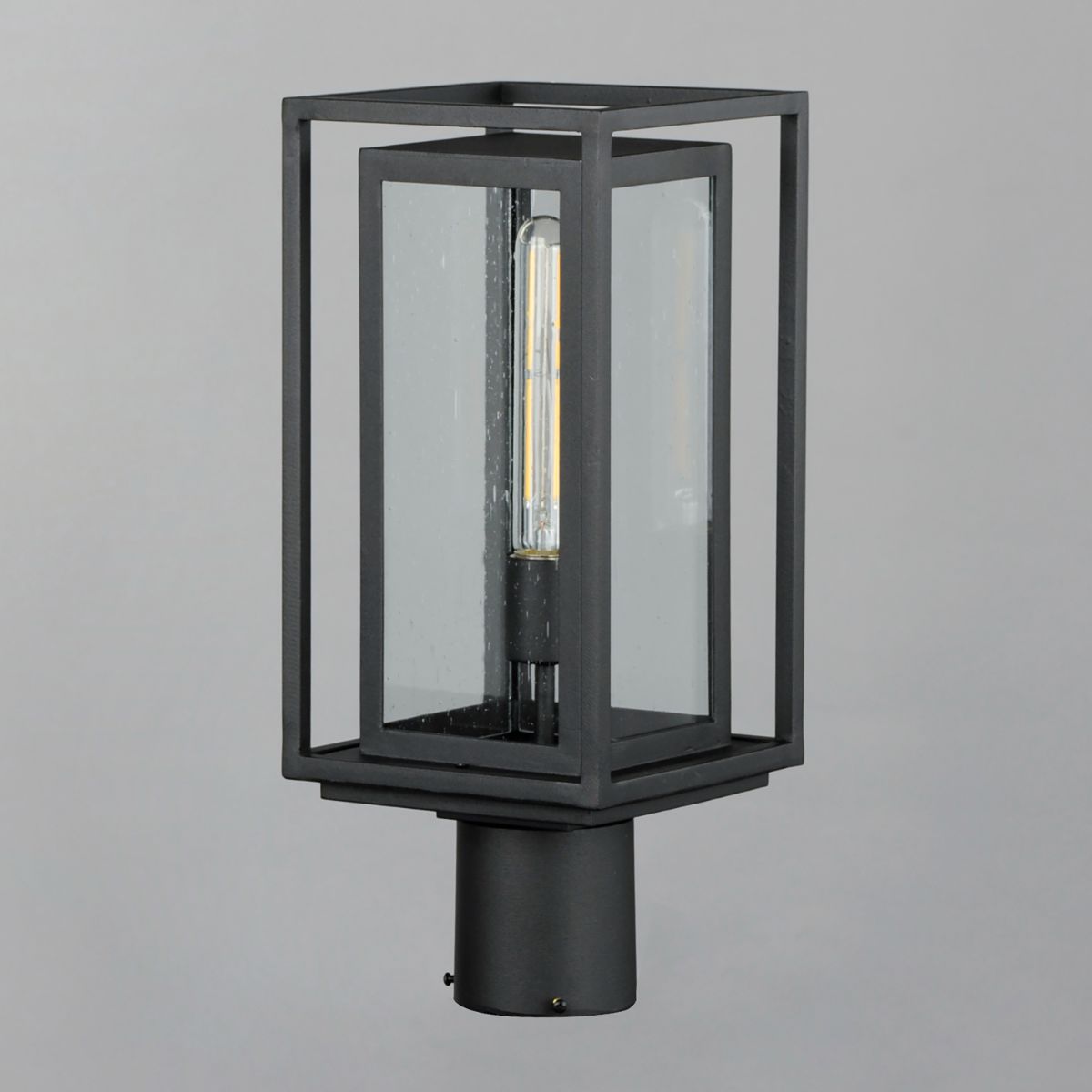 Cabana 17 in. Lantern Head Black Finish - Bees Lighting