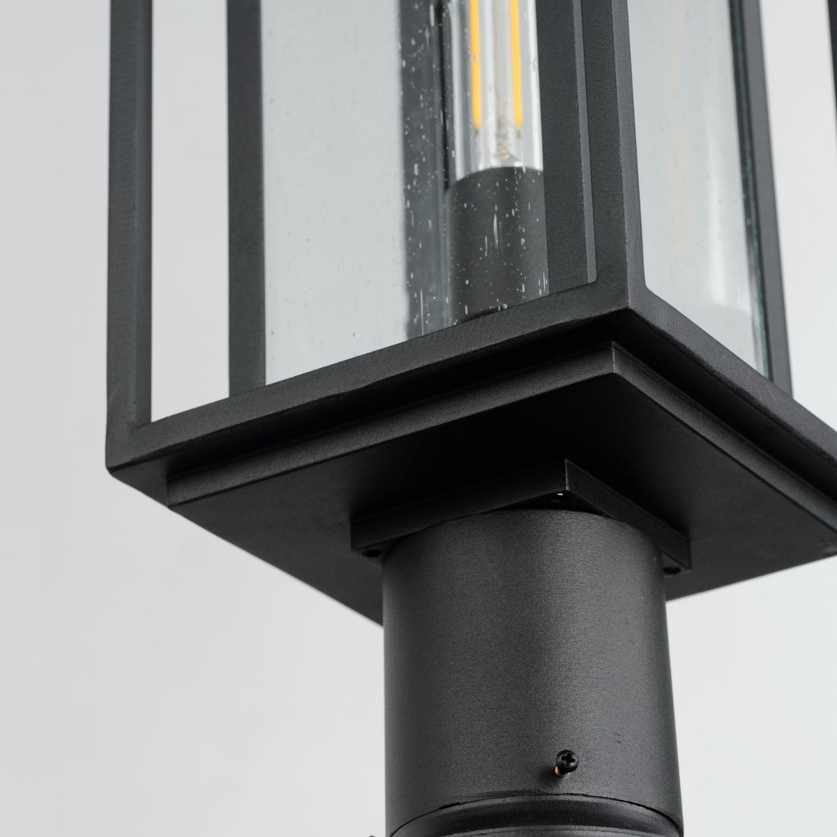Cabana 17 in. Lantern Head Black Finish - Bees Lighting