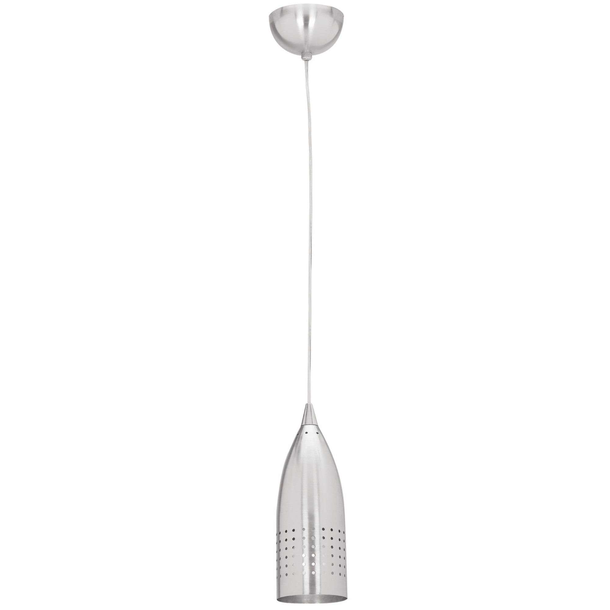 Tomahawk 11" Pendant, Brushed Steel Finish