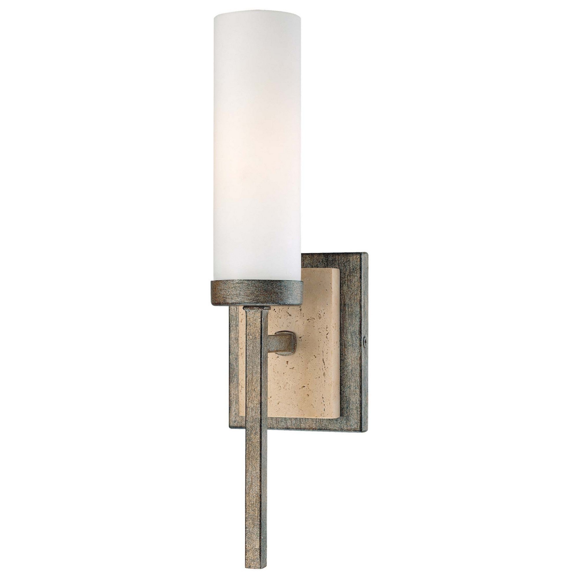 Compositions 15" Wall Sconce, Aged Patina Iron Finish - Bees Lighting