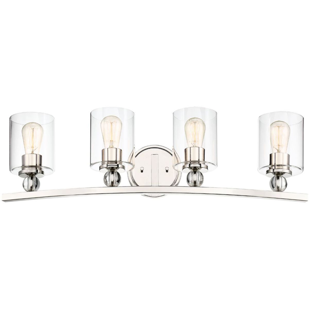 Studio 5 33 in. 4 Lights Vanity Light Polished Nickel finish - Bees Lighting