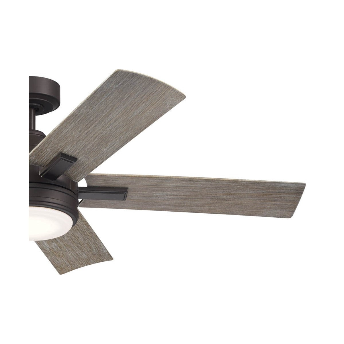 Tide 52 Inch Olde Bronze LED Damp Rated Ceiling Fan with Remote - Bees Lighting