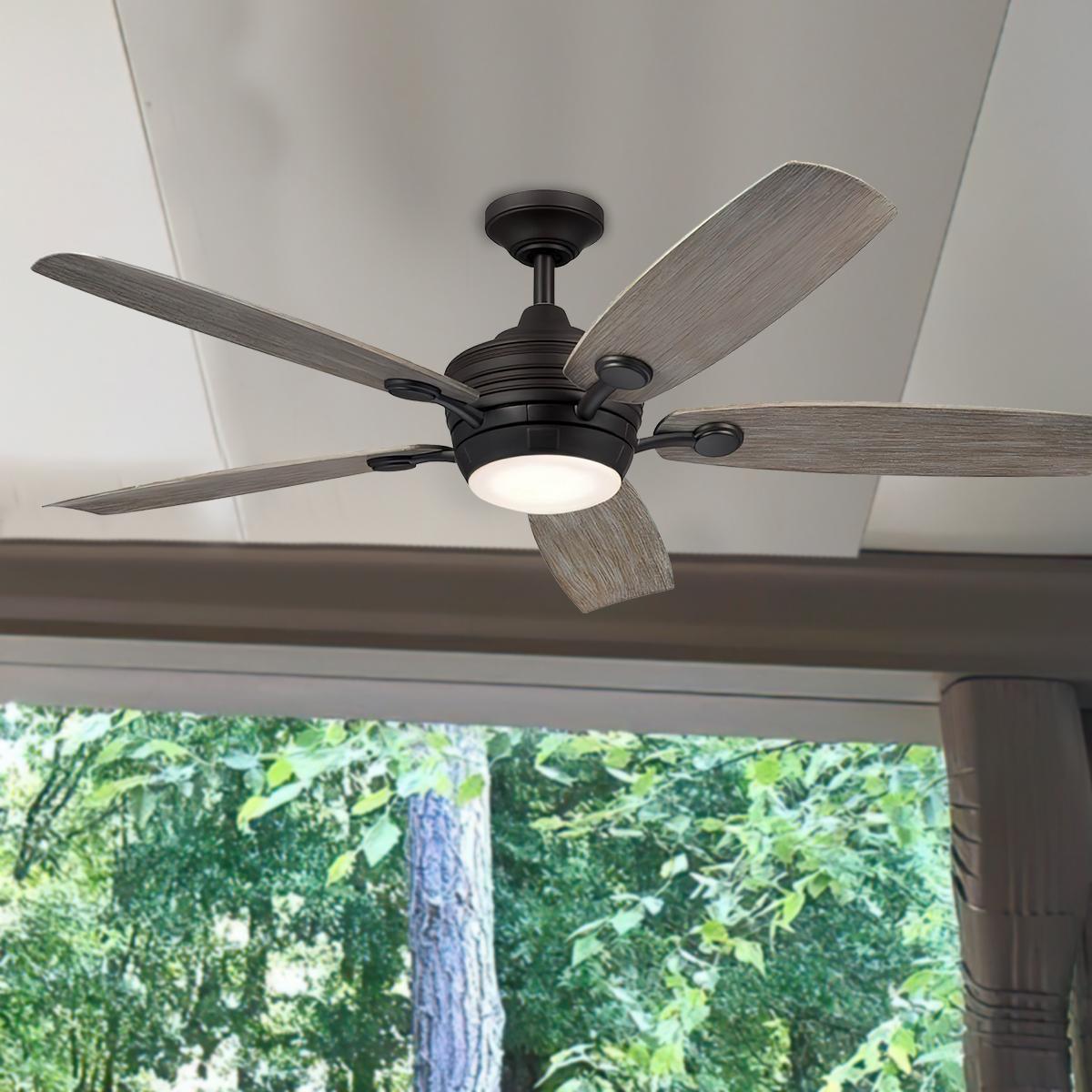 Tranquil Weather+ 56" LED Ceiling Fan - Bees Lighting