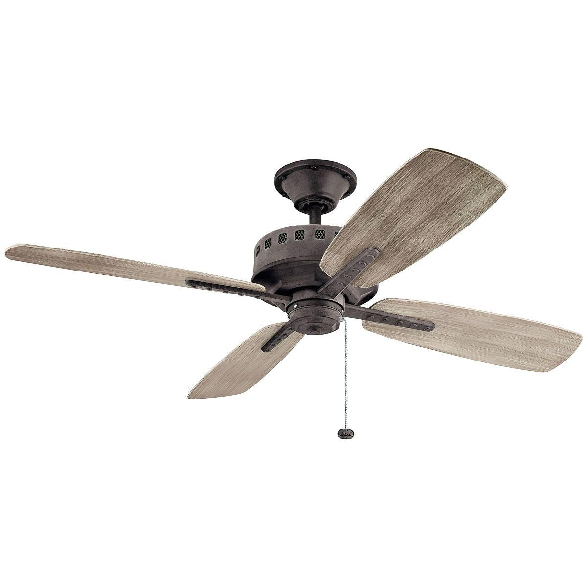Eads 52 Inch Outdoor Ceiling Fan With Pull Chain